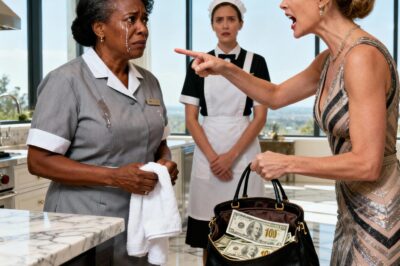 The innocent Black maid was accused of stealing money and fired from the billionaire’s mansion — but what the hidden camera revealed left everyone speechless..