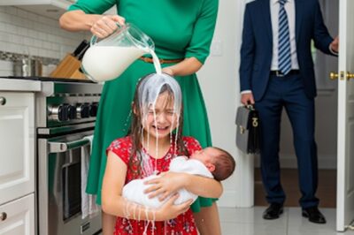 Stepmom Poured Milk On Little Girl… Then Millionaire Shouted ‘STOP!…