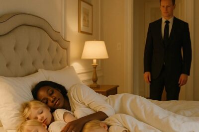 They said no maid survived a day with the billionaire’s triplets—not one. The mansion of Ethan Carter, oil magnate and one of the richest men in Lagos, was as beautiful as a palace