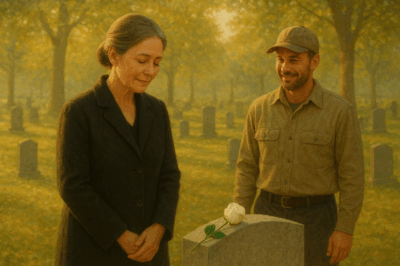 Billionaire Visits Her Son’s Grave and the Encounter That Changes Her Life