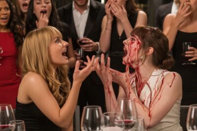 “My sister emptied a full bottle over my birthday dress, sneering, ‘Now you look as cheap as you are,’ while my mother laughed and said I deserved it. I walked away in silence—but by morning, the same women who mocked me were calling in pure panic.”