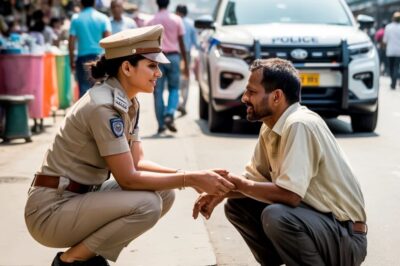 After 7 years, IPS madam saw her divorced husband begging on the road… everyone was shocked to know the truth…