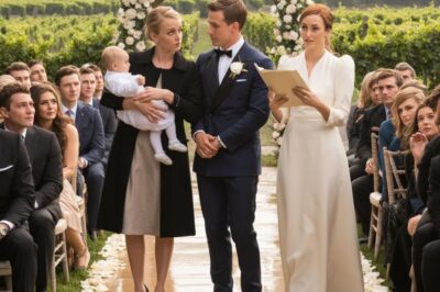 Eight months after the divorce, my phone buzzed with his name. “Come to my wedding,” he said, smug as ever. “She’s pregnant—unlike you.” I froze, fingers tightening around the hospital sheet. The room still smelled of antiseptic, my body still aching from the birth he didn’t even know happened. I stared at the sleeping baby beside me and let out a slow laugh. “Sure,” I whispered. “I’ll be there.” He has no idea what I’m bringing. And when he sees it… everything will change.