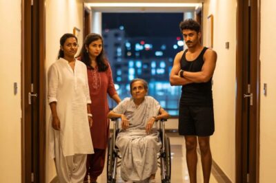 My husband went to live with his girlfriend, and I quietly brought my paralyzed mother-in-law back. Before leaving, I said something that made both of us pale…