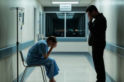 Two months after our divorce, I saw my ex-wife sitting alone in a hospital corridor — what I learned next made my world collapse.