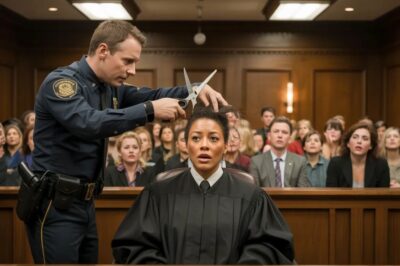 “They Shaved a Black Judge’s Hair, Thinking She Was Powerless — Then Court Began, and Everything Changed”…