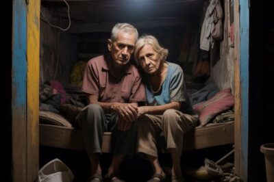 “They locked us in the basement to take the house from us, but my husband whispered to me, ‘They don’t know what’s behind this wall.’ No one imagined that our son’s betrayal would save us.”