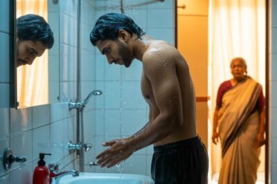 I was 73 when I moved into my son’s house — and every time he showered at 3 a.m., looking through the crack in the door, I almost fainted at what I discovered.