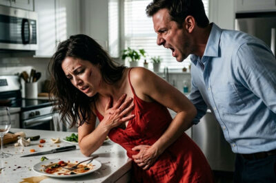 “Did you forget again?” my husband yelled just hours after the surgery, and when I apologized in pain, he slapped me so hard my head hit the kitchen counter, blood gushing everywhere, while he yelled, “Don’t pretend to be helpless anymore.”