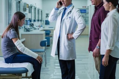 My stepfather beat me every day as a form of entertainment. One day, he broke my arm, and when we took me to the hospital, my mother said, “It was because she accidentally fell off her bike.” As soon as the doctor saw me, he picked up the phone and called 911.